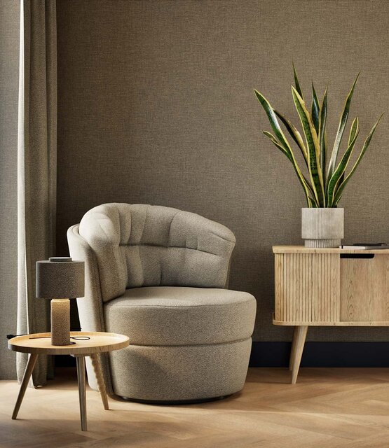 KEK Amsterdam Papier peint naturel chic aspect lin New Jersey - SW-014