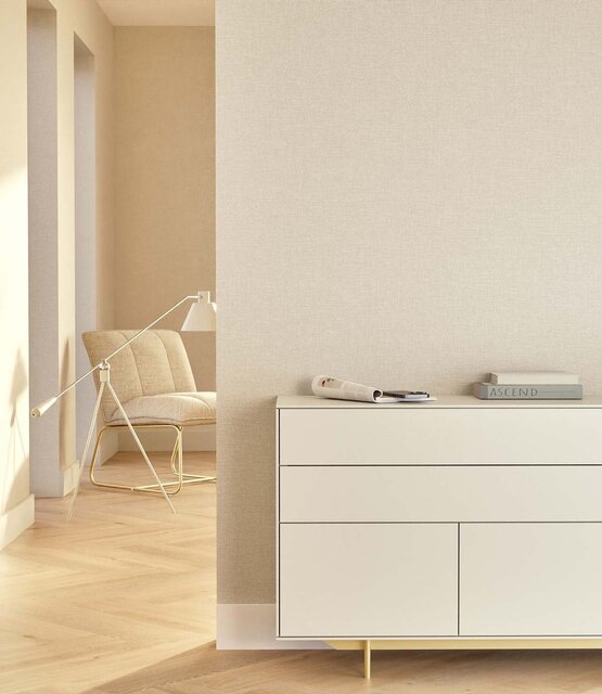 KEK Amsterdam Papel pintado natural chic aspecto lino Ibiza - SW-010