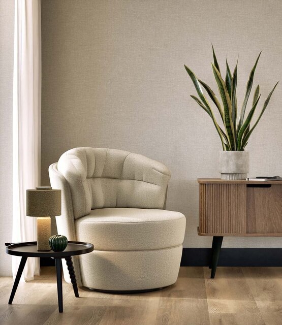 KEK Amsterdam Papier peint naturel chic aspect lin Ibiza - SW-010