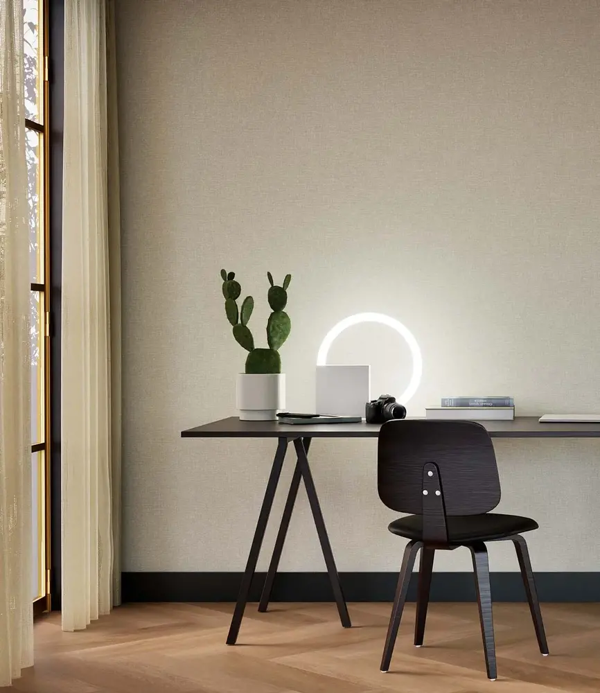 KEK Amsterdam Papier peint naturel chic aspect lin Ibiza - SW-010