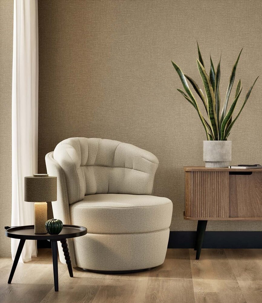 KEK Amsterdam Papier peint naturel chic aspect lin Melbourne - SW-003