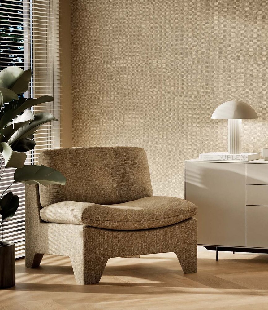 KEK Amsterdam Natural chic wallpaper linen look Melbourne - SW-003