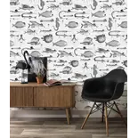 KEK Amsterdam Dandy Fish behang - WP-803