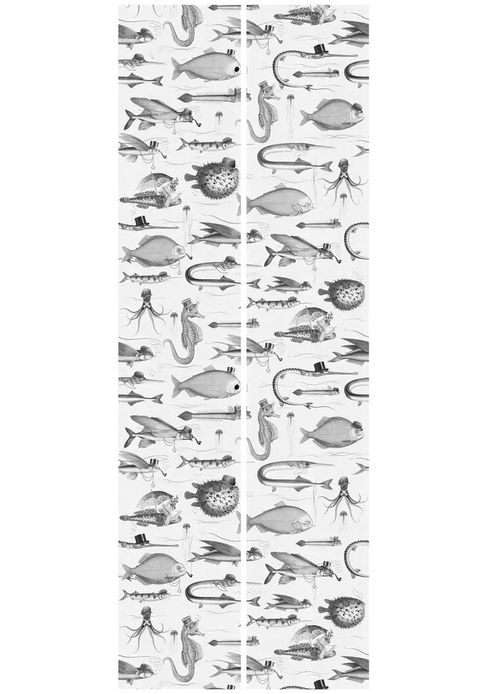 KEK Amsterdam Papier peint Dandy Fish - WP-803