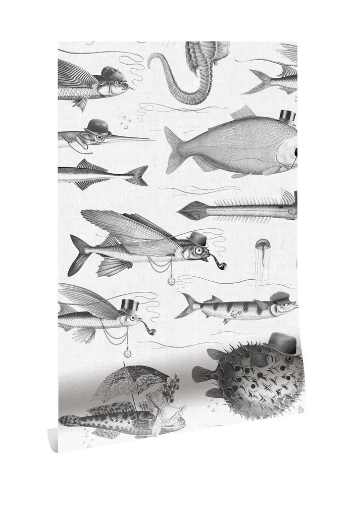 KEK Amsterdam Dandy Fish behang - WP-803