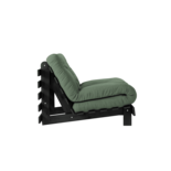 Karup Design Roots 90 (sleeping) armchair black night/olive green - 123402756090 Karup Design Roots 90 (sleeping) armchair black night/olive green - 123402756090