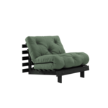 Karup Design Roots 90 (sleeping) armchair black night/olive green - 123402756090 Karup Design Roots 90 (sleeping) armchair black night/olive green - 123402756090