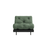 Karup Design Roots 90 (sleeping) armchair black night/olive green - 123402756090 Karup Design Roots 90 (sleeping) armchair black night/olive green - 123402756090