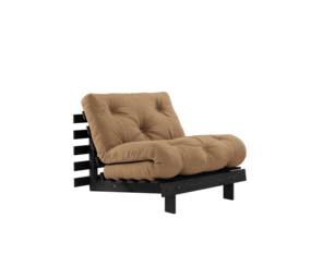 Karup Design Fauteuil Roots 90 (couchage) noir nuit/moka Karup Design Fauteuil Roots 90 (couchage) noir nuit/moka