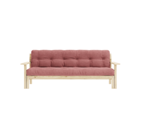Karup Design Canapé détente (couchage) bois naturel/rose sorbet Karup Design Canapé détente (couchage) bois naturel/rose sorbet