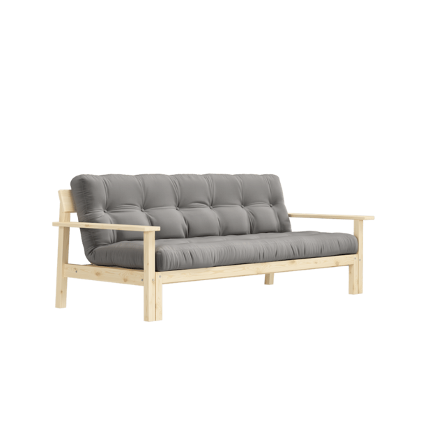 Karup Design Divano relax (letto) in legno naturale/grigio - 134101746