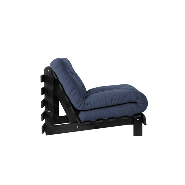 Karup Design Poltroncina Roots 90 (letto) nero notte/blu navy - 123402737090