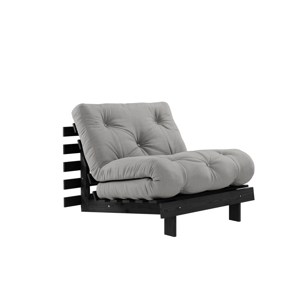 Karup Design Roots 90 (sov) fåtölj svart natt/grå - 123402746090 Karup Design Roots 90 (sov) fåtölj svart natt/grå - 123402746090