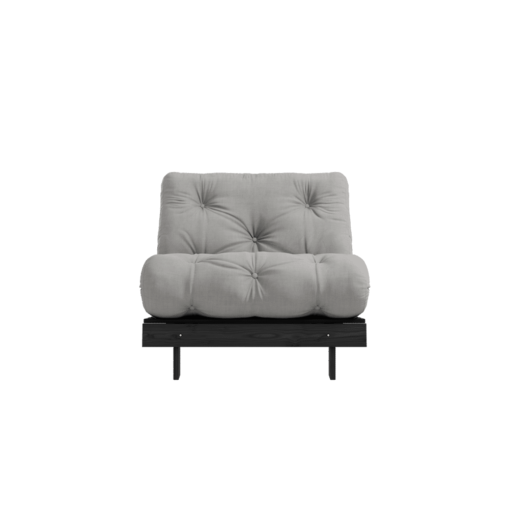 Karup Design Roots 90 (sov) fåtölj svart natt/grå - 123402746090 Karup Design Roots 90 (sov) fåtölj svart natt/grå - 123402746090