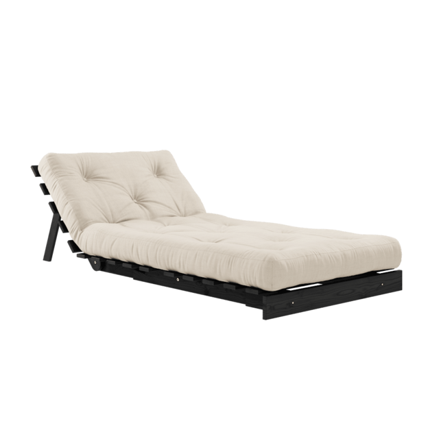 Karup Design Poltrona Roots 90 (letto) nera notte/beige - 123402747090