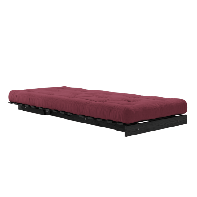 Karup Design Poltroncina Roots 90 (letto) nero notte/bordeaux - 123402710090