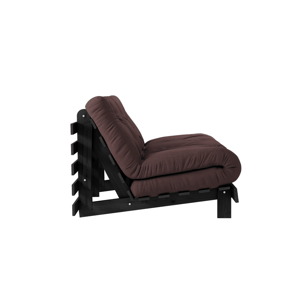 Karup Design Roots 140 (sove) sofa sort nat/brun - 123402715140 Karup Design Roots 140 (sove) sofa sort nat/brun - 123402715140