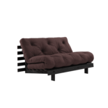 Karup Design Roots 140 (sleeping) couch black night/brown - 123402715140 Karup Design Roots 140 (sleeping) couch black night/brown - 123402715140