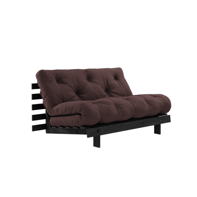 Karup Design Roots 140 (sove) sofa sort nat/brun - 123402715140 Karup Design Roots 140 (sove) sofa sort nat/brun - 123402715140
