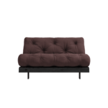 Karup Design Roots 140 (sove) sofa sort nat/brun - 123402715140 Karup Design Roots 140 (sove) sofa sort nat/brun - 123402715140
