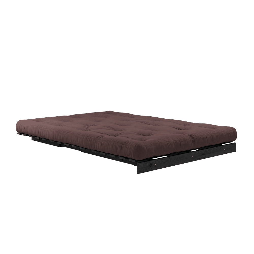 Karup Design Roots 140 (sleeping) couch black night/brown - 123402715140 Karup Design Roots 140 (sleeping) couch black night/brown - 123402715140