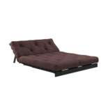 Karup Design Roots 140 (sove) sofa sort nat/brun - 123402715140 Karup Design Roots 140 (sove) sofa sort nat/brun - 123402715140