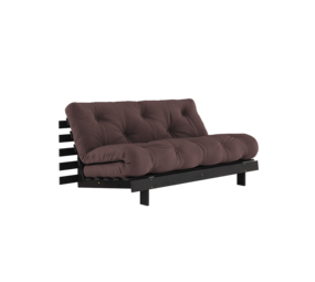 Karup Design Roots 160 (sov)soffa svart natt/brun Karup Design Roots 160 (sov)soffa svart natt/brun