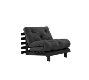 Karup Design Roots 90 (sovende) lænestol sort nat/mørkegrå Karup Design Roots 90 (sovende) lænestol sort nat/mørkegrå