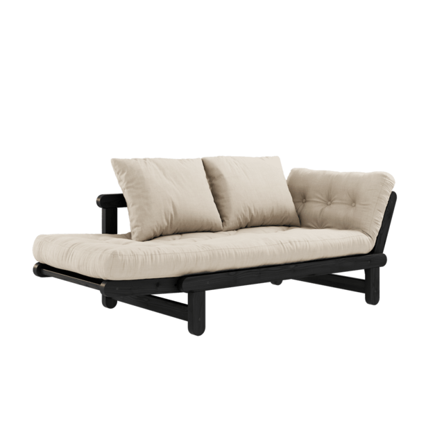 Karup Design Divano Beat (letto) nero/beige - 111102747