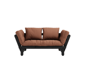 Karup Design Beat (sleeping) couch black/clay brown Karup Design Beat (sleeping) couch black/clay brown