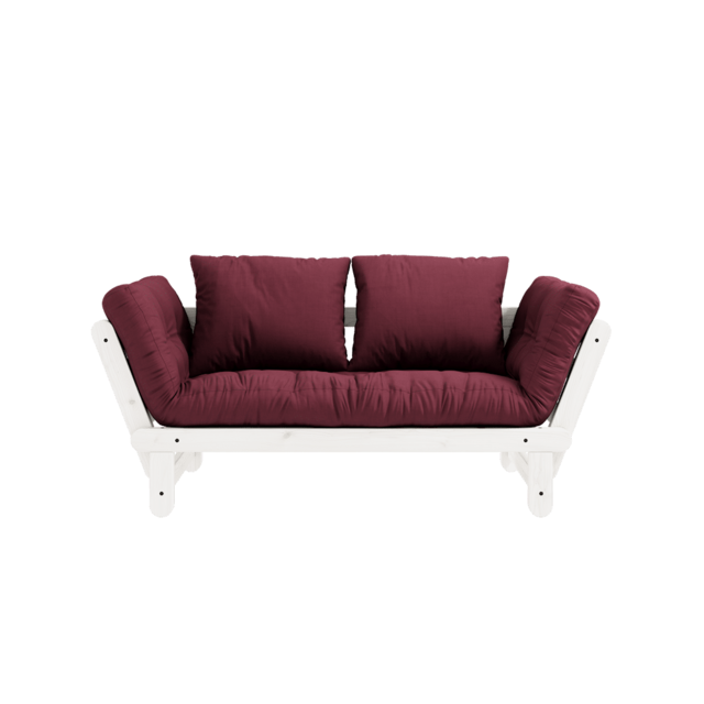 Karup Design Beat (sofa)bed white/burgundy - 111105710