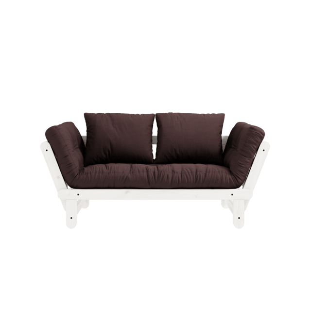 Karup Design Beat (Schlafsofa) weiß/braun - 111105715