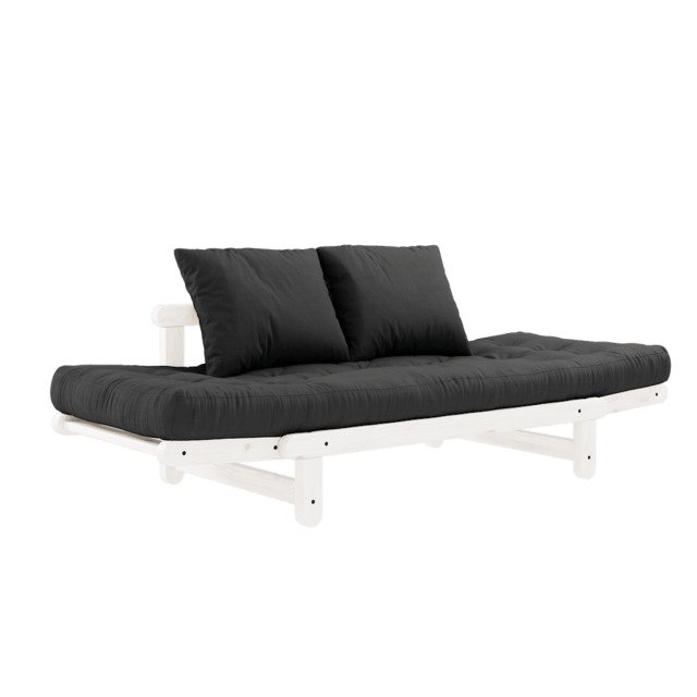 Karup Design Divano Beat (letto) bianco/grigio scuro - 111105734