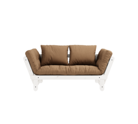 Karup Design Beat (couchage) canapé blanc/moka Karup Design Beat (couchage) canapé blanc/moka
