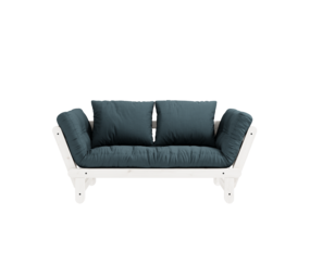Karup Design Beat (sleeping) couch white/petrol blue Karup Design Beat (sleeping) couch white/petrol blue