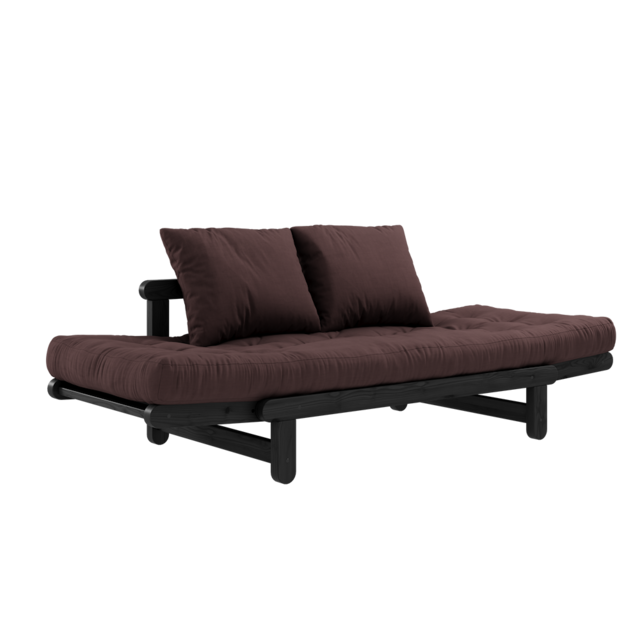 Karup Design Beat (couchage) canapé noir/marron - 111102715