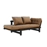 Karup Design Beat (slaap)bank zwart/mokka - 111102755 Karup Design Beat (slaap)bank zwart/mokka - 111102755