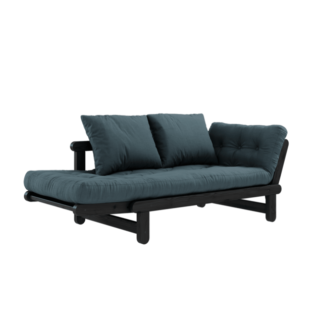 Karup Design Beat (sove)sofa sort/benzinblå - 111102757