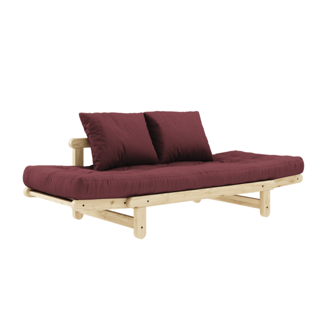 Karup Design Divano Beat (letto) naturale/bordeaux - 111101710