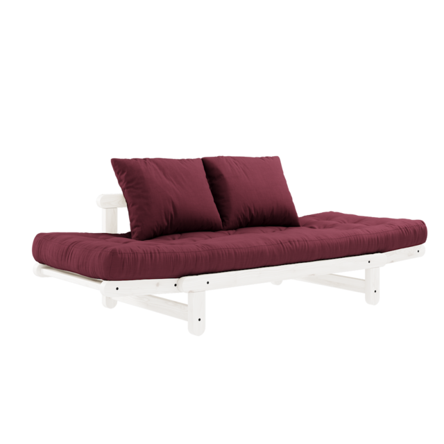 Karup Design Beat (sofa)bed white/burgundy - 111105710