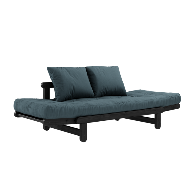 Karup Design Beat (sove)sofa sort/benzinblå - 111102757