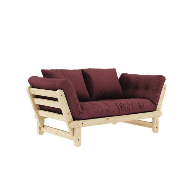 Karup Design Divano Beat (letto) naturale/bordeaux - 111101710