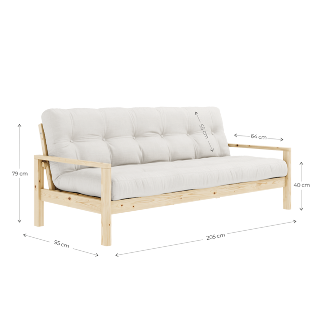 Karup Design Knob (sleeping) couch natural - 135101701