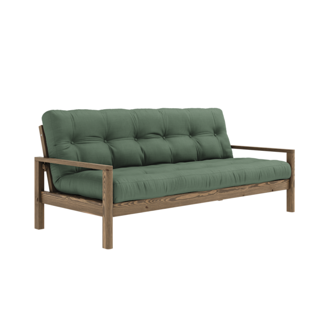 Karup Design Bouton de canapé (couchage) marron/vert olive - 135106756