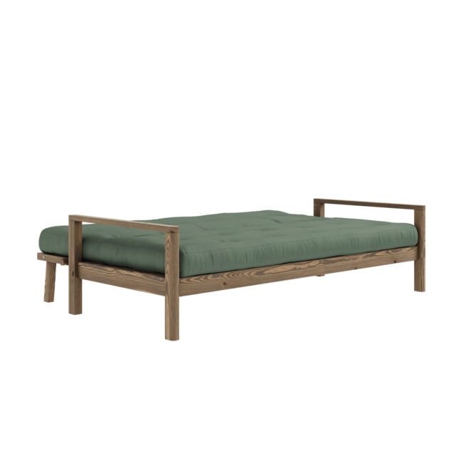 Karup Design Bouton de canapé (couchage) marron/vert olive - 135106756