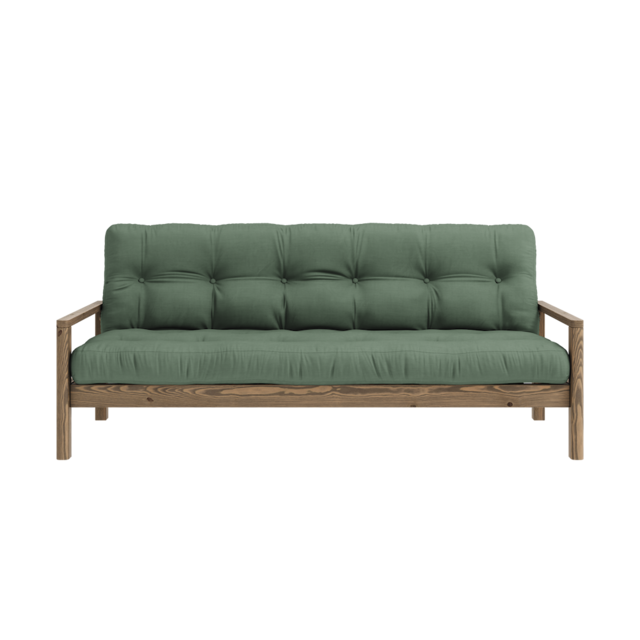 Karup Design Bouton de canapé (couchage) marron/vert olive - 135106756