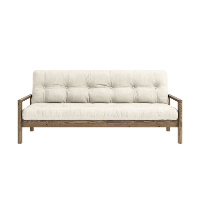 Karup Design Knop (sove) sofa brun/hør - 135106914
