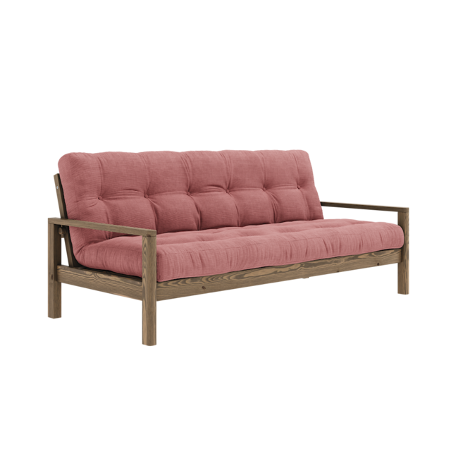 Karup Design Knop (sove) sofa brun/sorbet pink - 135106516