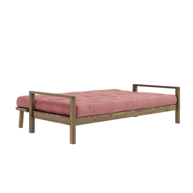 Karup Design Knop (sove) sofa brun/sorbet pink - 135106516