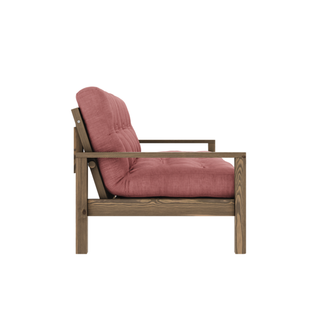 Karup Design Knop (sove) sofa brun/sorbet pink - 135106516